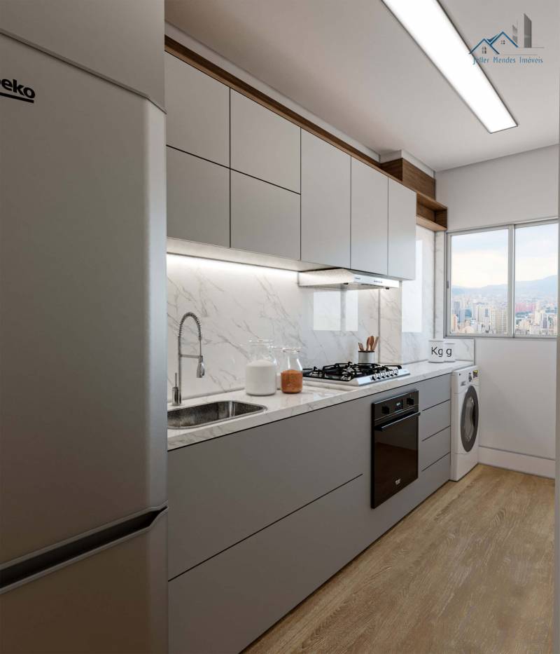  - Apartamento à venda, no Aurora Residence,  em Jacareí, Jardim Jacinto, com 2 quartos, 43m²