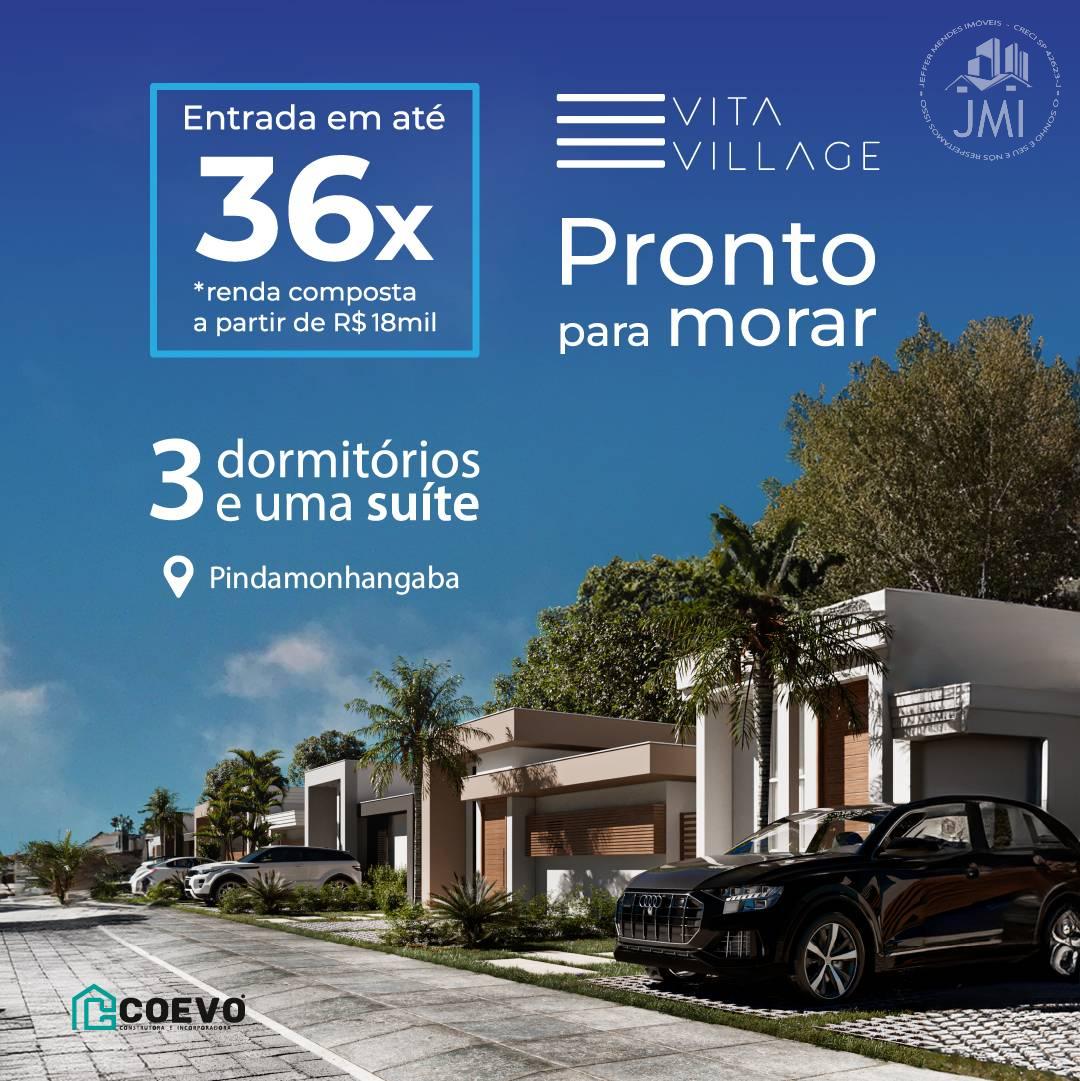 Casa de condomínio à venda com 3 quartos, 117m² - Parque Lago Azul,Pindamonhangaba